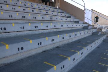 One of the terraces at Las Pistas