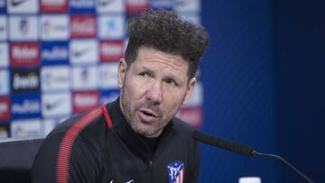 Simeone: "Yo si fuese hincha del Atlético haría todo lo posible para no perder a Griezmann"