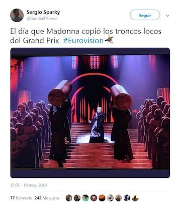 Los mejores memes de la gala de Eurovisión