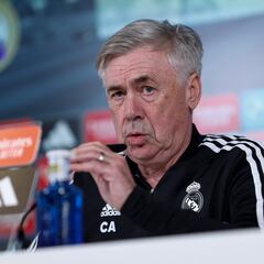 What did Carlo Ancelotti say before Real Madrid’s Copa del Rey match with Villarreal?