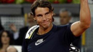 Nadal, por el lado de Federer y Del Potro en Madrid
