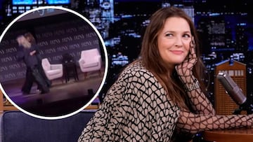 Drew Barrymore vive aterrador momento durante un evento en vivo: Tuvo que ser escoltada