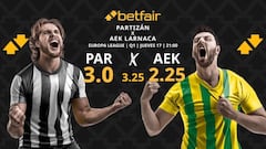 Partizán vs. AEK Larnaca: horario, dónde ver, pronósticos y cuadro