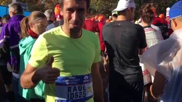 Raúl, No. 10.525 sets off on the NY marathon
