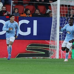 Aprobados y suspensos del Celta: Aidoo, el mejor ejemplo de lo inexplicable