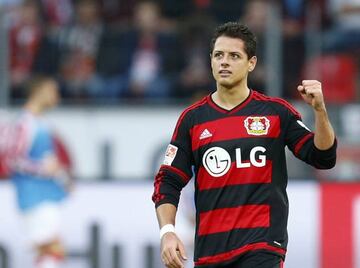 Bayer Leverkusen's Chicharito