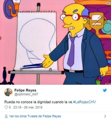 Rueda, el blanco de los memes