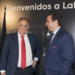 Tebas: "Estoy tranquilo y esto me va a permitir defenderme de muchos calumniadores"