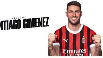 ¿Cuándo debutará Santiago Giménez con el Milan?