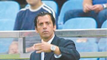 <b>ASCENSO.</b> Una temporada en Primera le ha bastado a Quique para ganarse uno de los banquillos más apetecibles de la categoría.