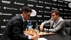 Carlsen empata sin lucha la 11ª y busca ya los 'penaltis'