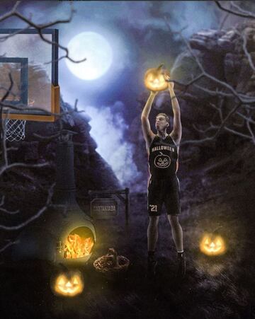 Halloween: the scariest costumes of sport stars and celebrities