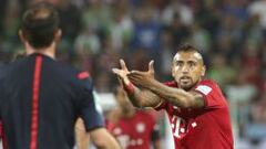 Vidal debuta en el Bayern y cae en la Supercopa de Alemania