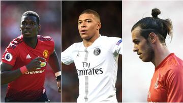 Pogba, Hazard and Mbappé in, Bale, Isco and Modric out?