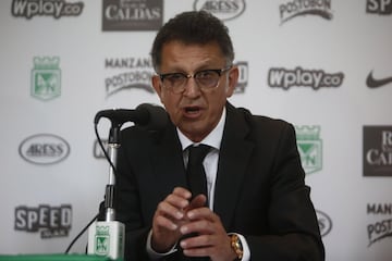 El entrenador risaraldense volvió al equipo verde luego de cuatro años. "Hay unas ganas enorme de cumplirle a toda la afición", aseguró.