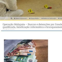 Tres detenidos con registros en Benfica y Sporting