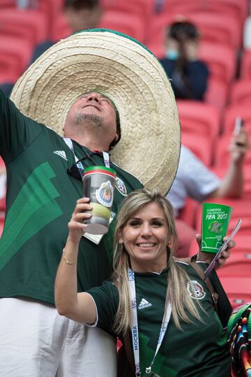 El color y la pasión del México vs Portugal de Copa Confederaciones