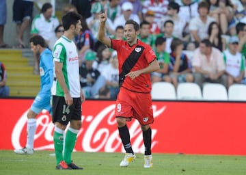 Tamudo en su etapa como jugador del Rayo Vallecano.