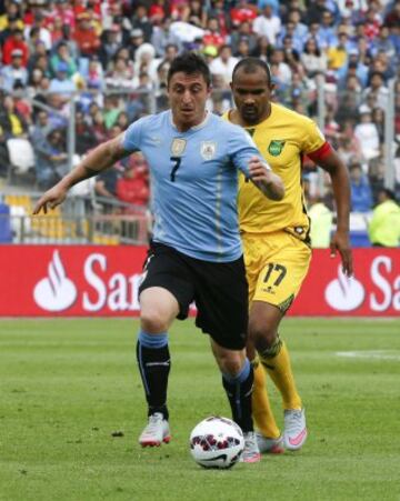 Cristian Rodríguez y Rodolph William Austin.