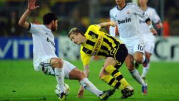 Marko Reus fue uno de los jugadores que más problemas creó a la defensa del Real Madrid.