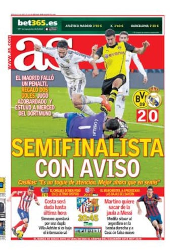 Las portadas de AS de abril
