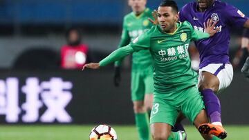 Viera lidera con un doblete el triunfo del Beijing Guoan