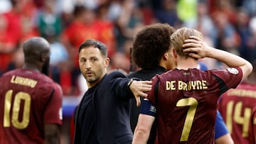 Domenico Tedesco, seleccionador de Bélgica.