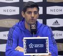 Rueda de prensa de Thibaut Courtois previa a la final de la Supercopa de España