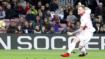 28/01/18 PARTIDO PRIMERA DIVSION
BARCELONA - ALAVES
PRIMER GOL GUIDETTI 0-1