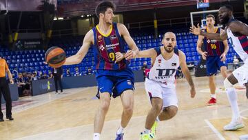 El Bar?a tumba a Baskonia a base de triples