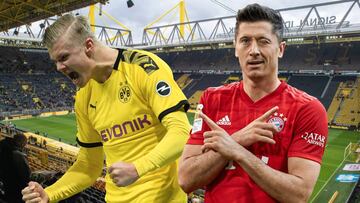 Haaland, Lewandowski y un duelo que puede ser historia