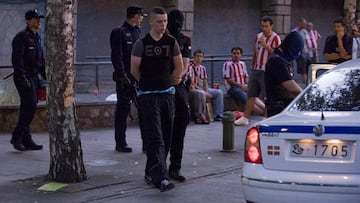 Un aficionado del PSG, detenido