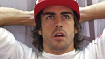 <b>DIFÍCIL TRABAJO. </b>Alonso no puede relajarse y tendrá que sacar lo mejor de sí mismo y del Ferrari.
