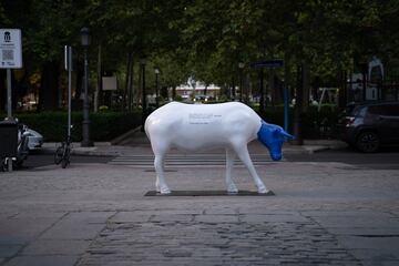 Las esculturas talladas a mano e ilustradas por diferentes artistas ya estn por las calles de Madrid. 