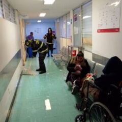 Hospital Balbuena en CDMX se inunda por tromba y fuertes lluvias | VIDEO