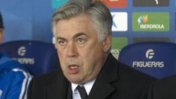 Ancelotti, en Cornellà.