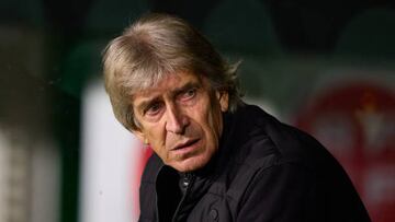 Pellegrini, durante el duelo de Copa.