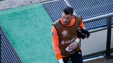De Gea se fue con molestias t Morata apunta al banquillo