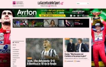 Portadas de la prensa extranjera