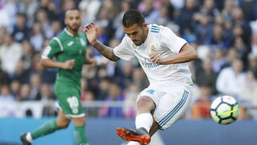 Dani Ceballos, ante el Eibar.