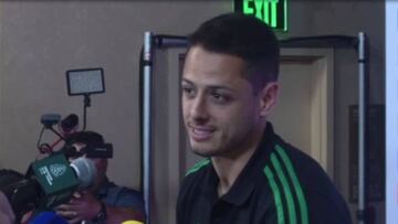 Chicharito: "Nadie es titular"