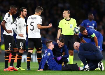 Lesion de Mason Mount 