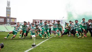 Santos derrotó a Cruz Azul y se consagró campeón en la Sub-20