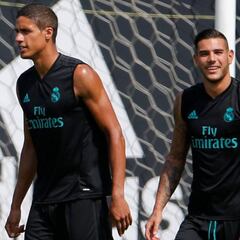 Zidane asigna a Varane el papel de 'cicerone' de Theo