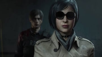 Ada Wong en Resident Evil 2, con una indumentaria arquetípica de espía.