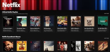Spotify trae por fin todas las pistas de música de Netflix