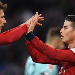 James y Bayern inician la recta por final al título en Bundesliga