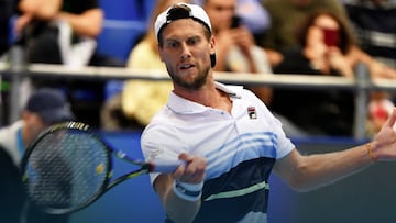 Seppi ejecuta una derecha ante Khachanov.