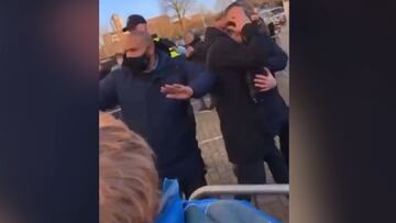 Vergonzosos incidentes en el PSV-Ajax con monedazo a la cara de Tadic incluido