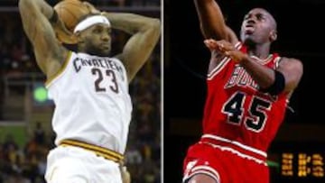 LeBron responde a Jordan: "Apuesto por mí en un 1 vs 1"
